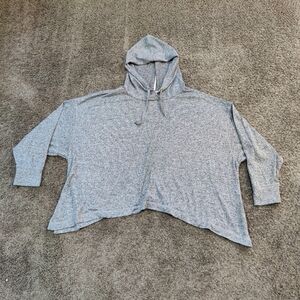 Old Navy Handkerchief Hem Cropped Hoodie